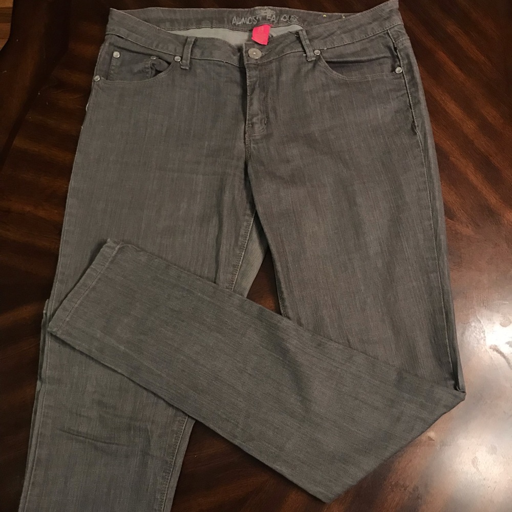Gray jeans